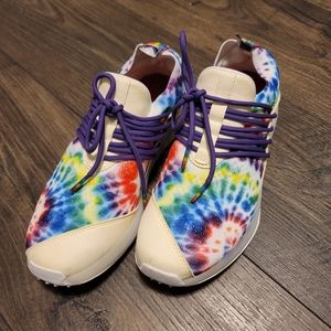 Lane Eight Rainbow Pride Special Edition sneakers, size 7.5